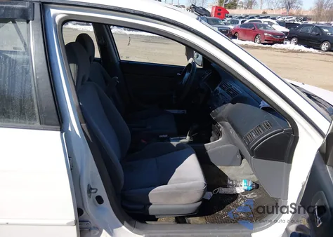 2003 Honda Civic Lx z USA, uszkodzony, nr VIN 2HGES16593H551019